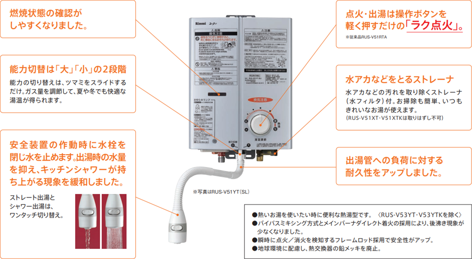 ガス瞬間湯沸器